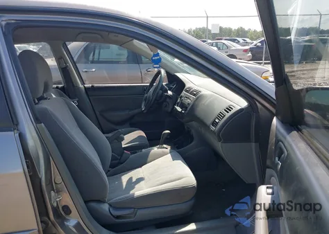 2004 Honda Civic Lx из США, поврежденный, VIN 2HGES16564H609332